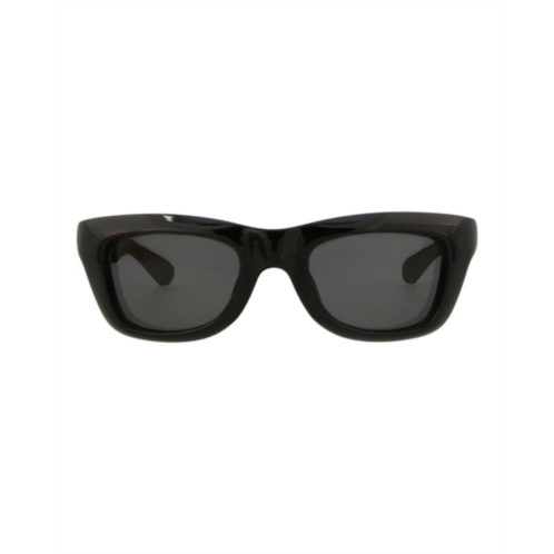 Bottega Veneta square-frame injection sunglasses
