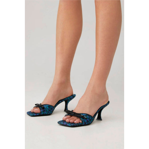 Jeffrey Campbell sweet-on-u sandal in blue black floral