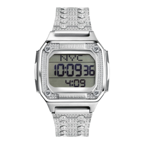Philipp Plein hyper $hock crystal digital watch