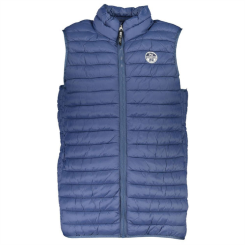 North Sails sleek sleeveless zip-up vest with mens pockets