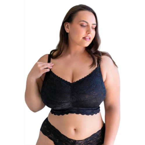 Cosabella never say never ultra curvy sweetie bralette in black