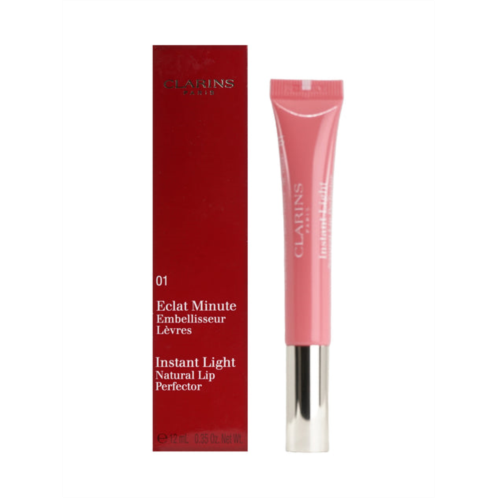 Clarins instant light natural lip perfector 01 rose shimmer 0.35 oz