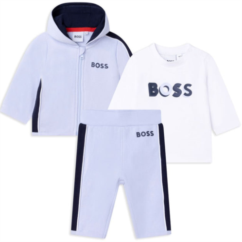 BOSS blue baby outfit set