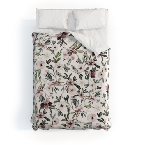 Deny Designs nika stylized floral field polyester duvet