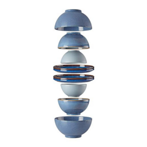 Lenox luna nesting dinnerware set, 11.40 lb, blue