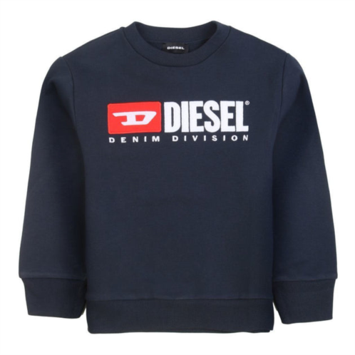 Diesel navy logo sweatshirt