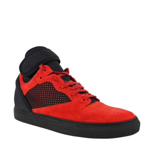 Balenciaga mens high top / suede leather sneakers