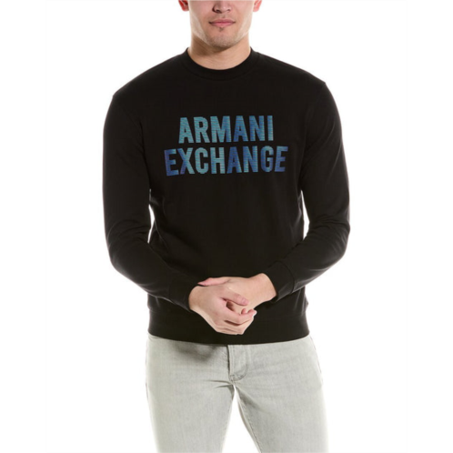 Armani Exchange graphic crewneck sweatshirt