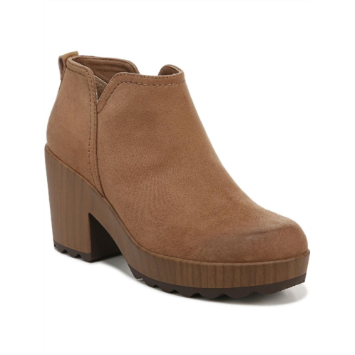 Dr. Scholl wishlist womens faux suede ankle booties