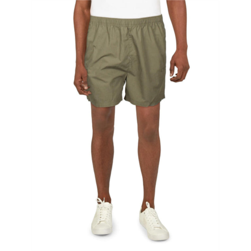 Calvin Klein big & tall mens poplin zipper pockets casual shorts