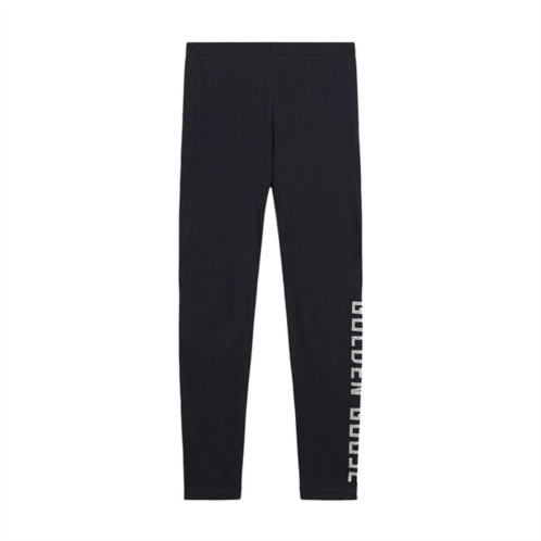 Golden Goose black logo leggings