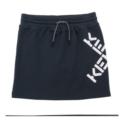 KENZO grey logo skirt