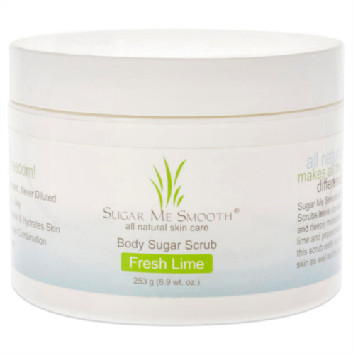 Sugar Me Smooth body scrub - fresh lime for unisex 8.9 oz scrub
