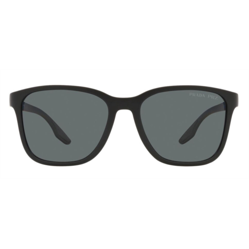 Prada Linea Rossa ps 02ws dg002g wayfarer polarized sunglasses
