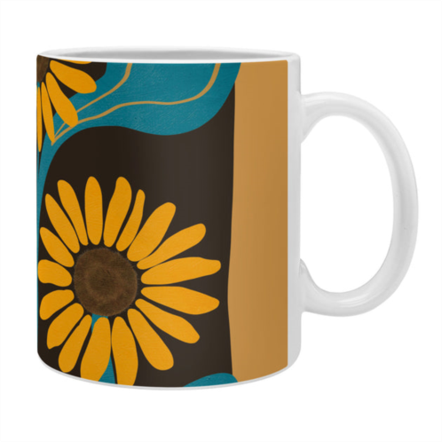Deny Designs viviana gonzalez sunflowers 01 coffee mug