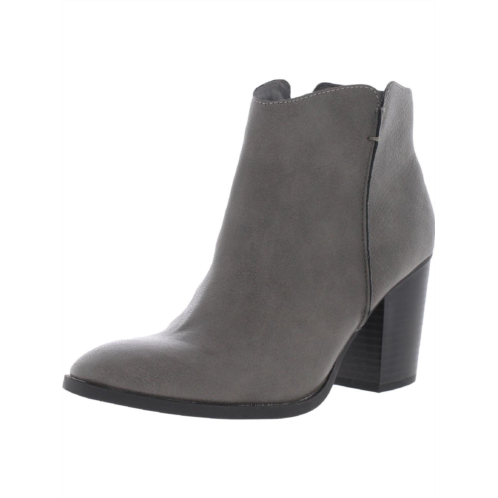 Sun + Stone graceyy womens faux leather ankle ankle boots