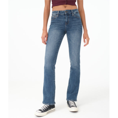 Aeropostale womens premium seriously stretchy mid-rise bootcut jean