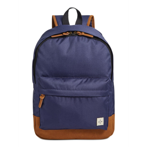 Sun + Stone riley mens canvas colorblocked backpack
