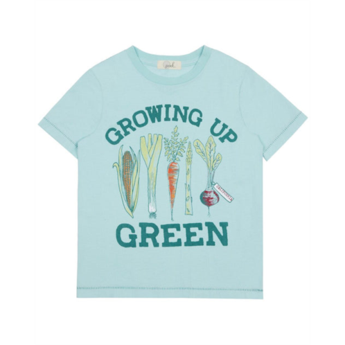 Peek kids theodore growing up green t-shirt
