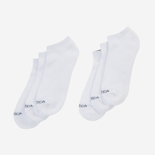 Nautica mens athletic core low cut socks, 6-pack