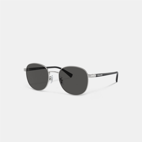 Coach Outlet metal round sunglasses