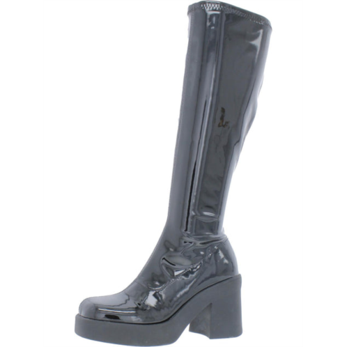 Steve Madden klarisa womens patent tall knee-high boots