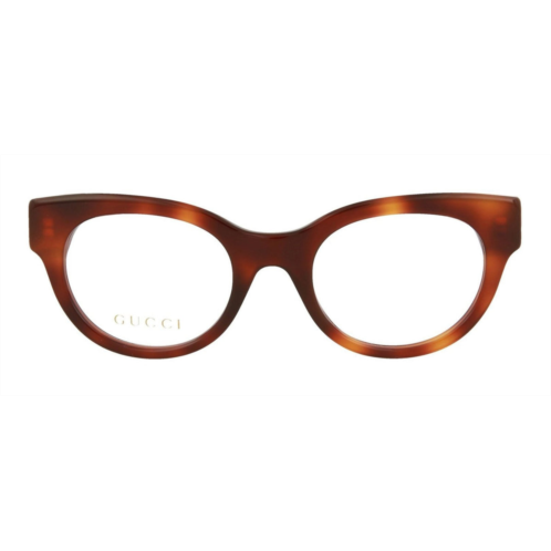 Gucci gg0209o-30001771002 round/oval eyeglasses
