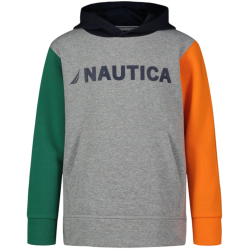 Nautica little boys colorblock hoodie (4-7)
