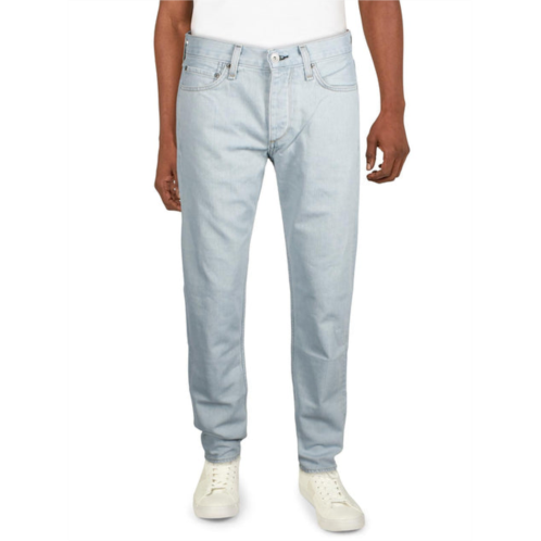 Rag & Bone mens mid-rise fit 3 straight leg jeans