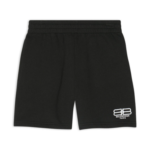 BALENCIAGA black logo shorts