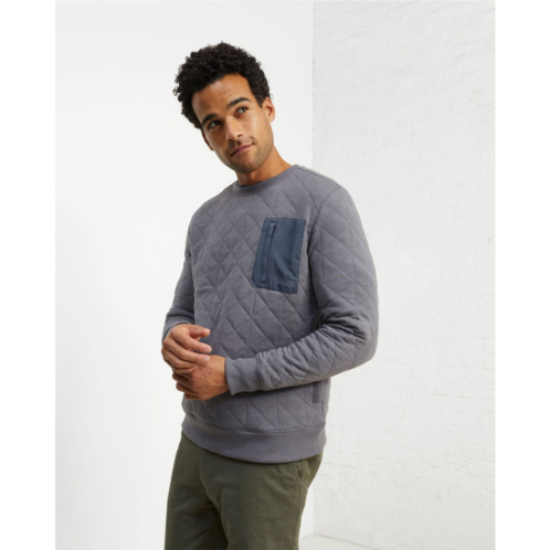 Upwest quilted crewneck