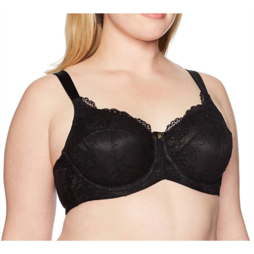 Curvy Couture everyday glamour unlined bra in black