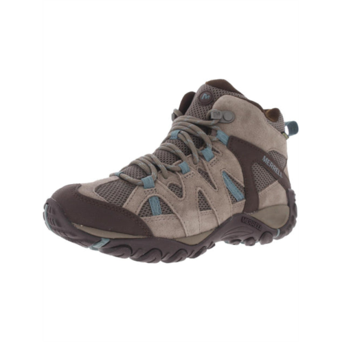 Merrell deverta 2 mid womens suede fitness hiking shoes