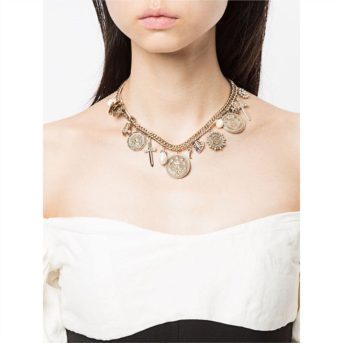 Marchesa Notte charm front necklace