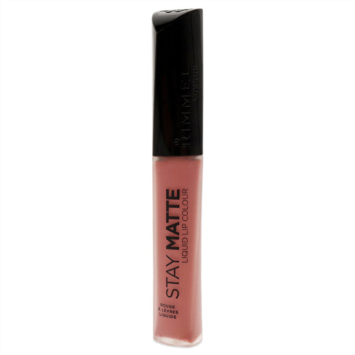 Rimmel London stay matte liquid lip color - 110 pink bliss for women 0.21 oz lipstick