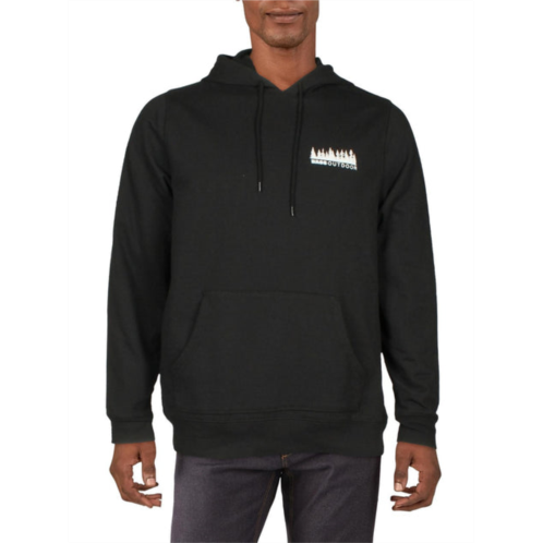 BASS OUTDOOR mens fleece lined logo graphic hoodie
