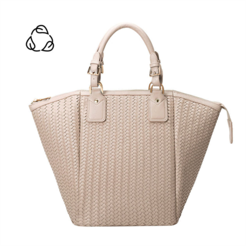 Melie Bianco valerie nude recycled vegan tote bag