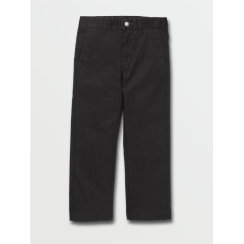 Volcom little boys vmonty pants - black