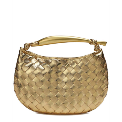 Tiffany & Fred Paris tiffany & fred woven leather top handle clutch