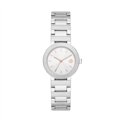 DKNY womens metrolink three-hand, stainless steel watch