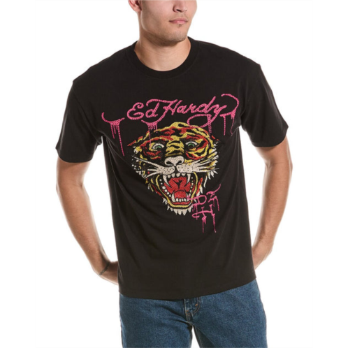 Ed Hardy limited edition retro tiger t-shirt