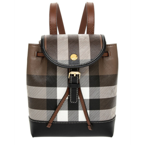 Burberry canvas & leather micro backpack