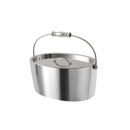 Fortessa crafthouse by 12 x 5.25 ice bucket w/handle and drain tray, stainless