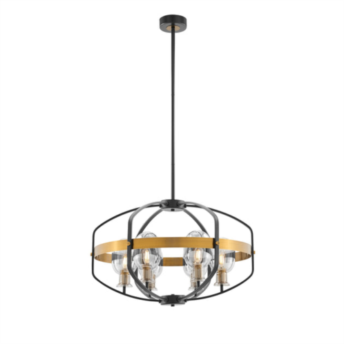 Finesse Decor opia vintage chandelier gold & black