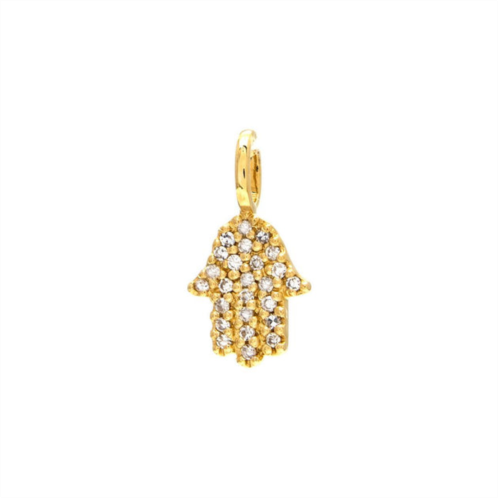 Monary diamond pendant (yg/ hand)