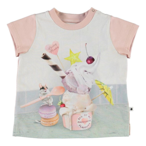 Molo pink little treat t-shirt