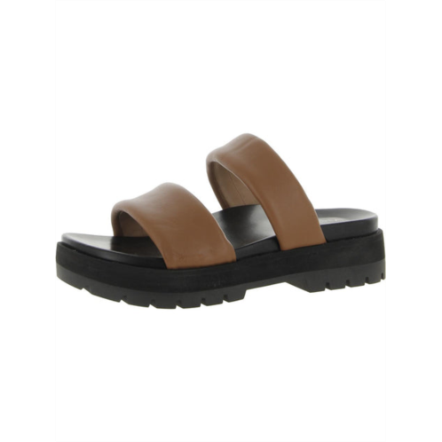 Vionic modesto womens leather slip-on slide sandals