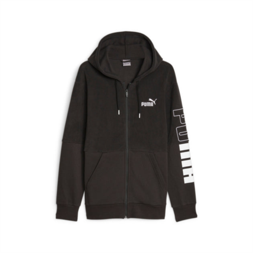 Puma mens power full-zip hoodie