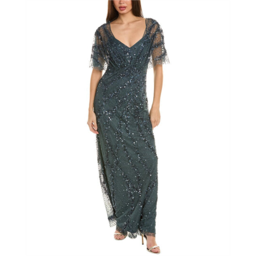 Theia embellished gown