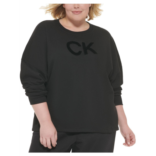 Calvin Klein Performance plus womens crewneck fitness sweatshirt